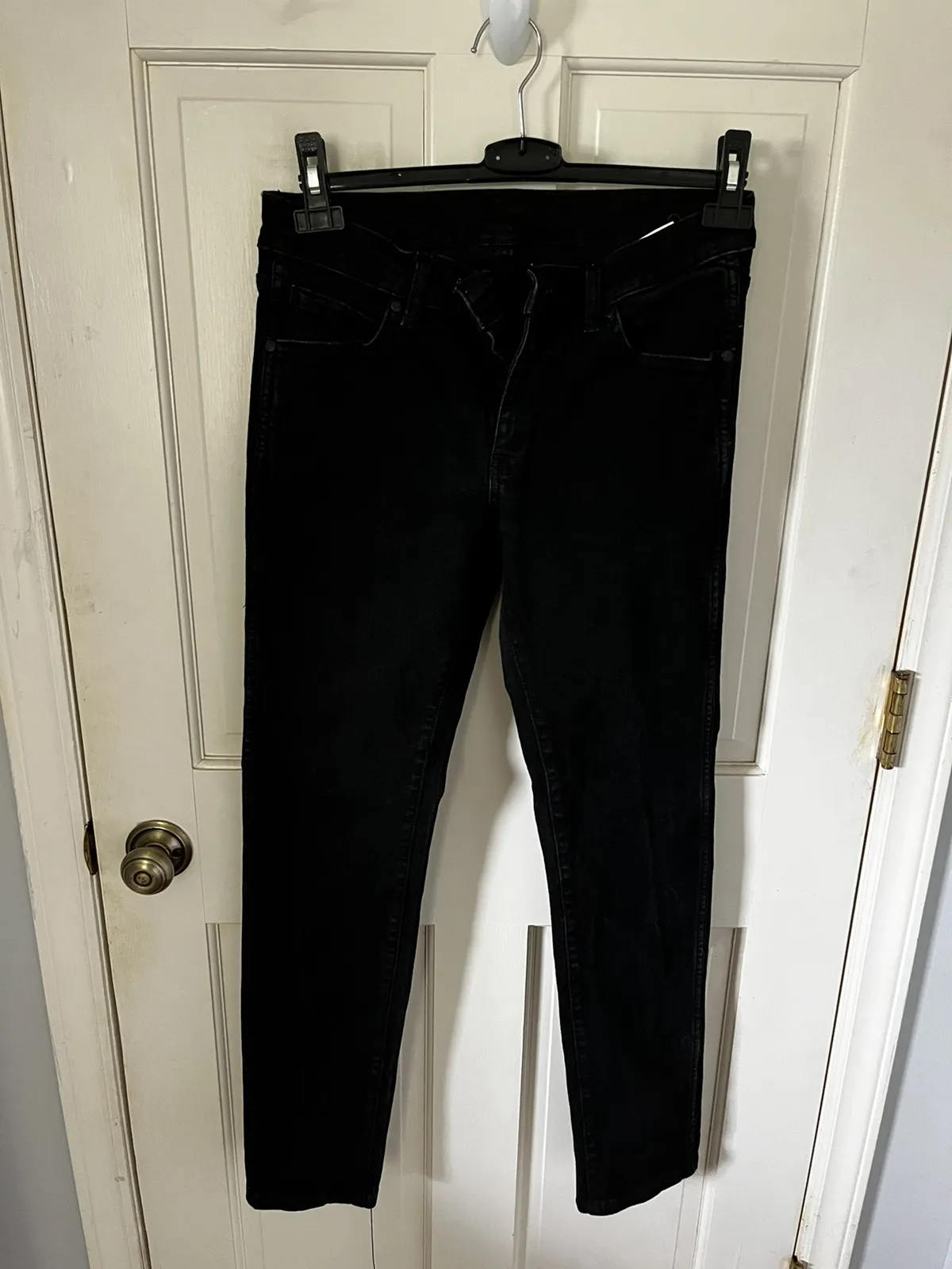 Dr. Denim skinny black jeans