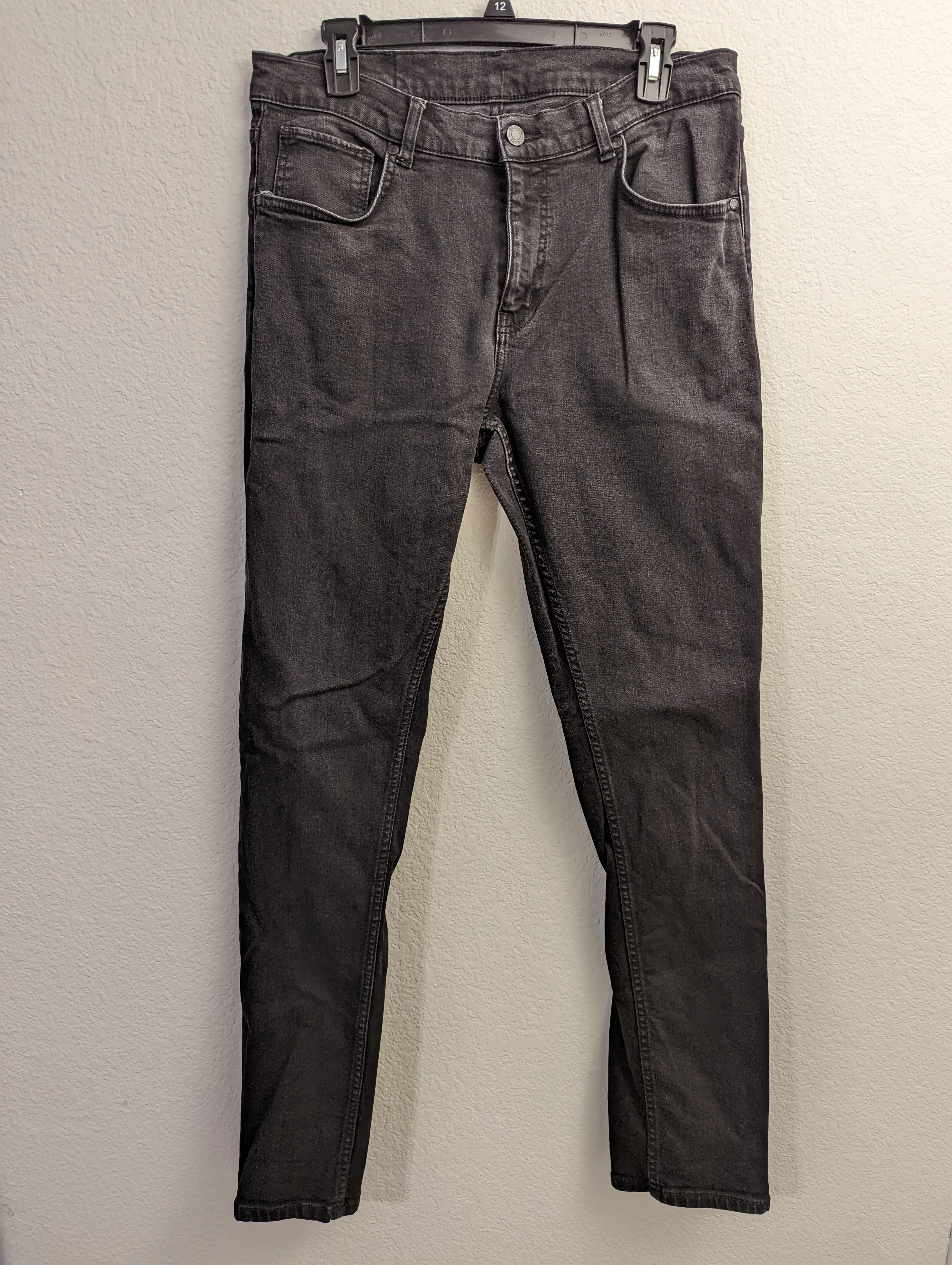Dr. Denim James Organic Cotton Black Relaxed Taper 32/34