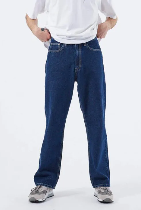 BNWT AW22 DR.DENIM OMAR PEBBLE DARK RETRO JEANS 34