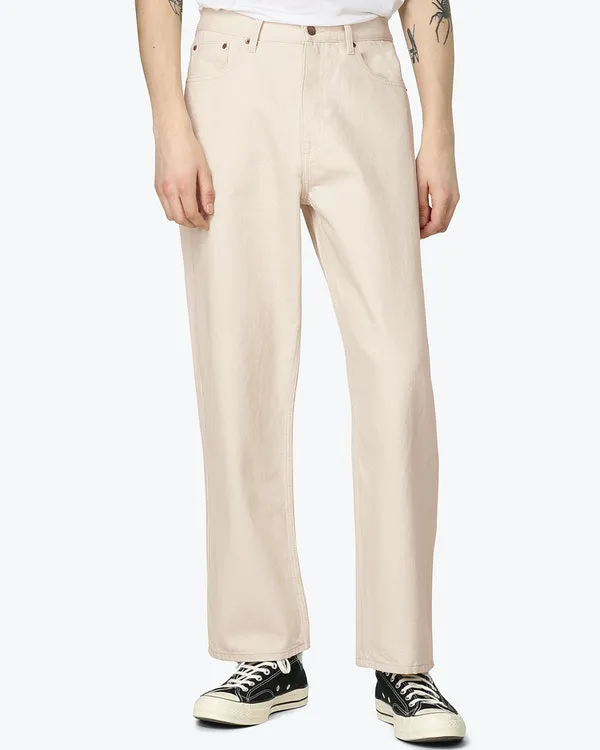BNWT SS21 DR.DENIM OMAR LOOSE STRAIGHT MID RISE JEANS 36x32