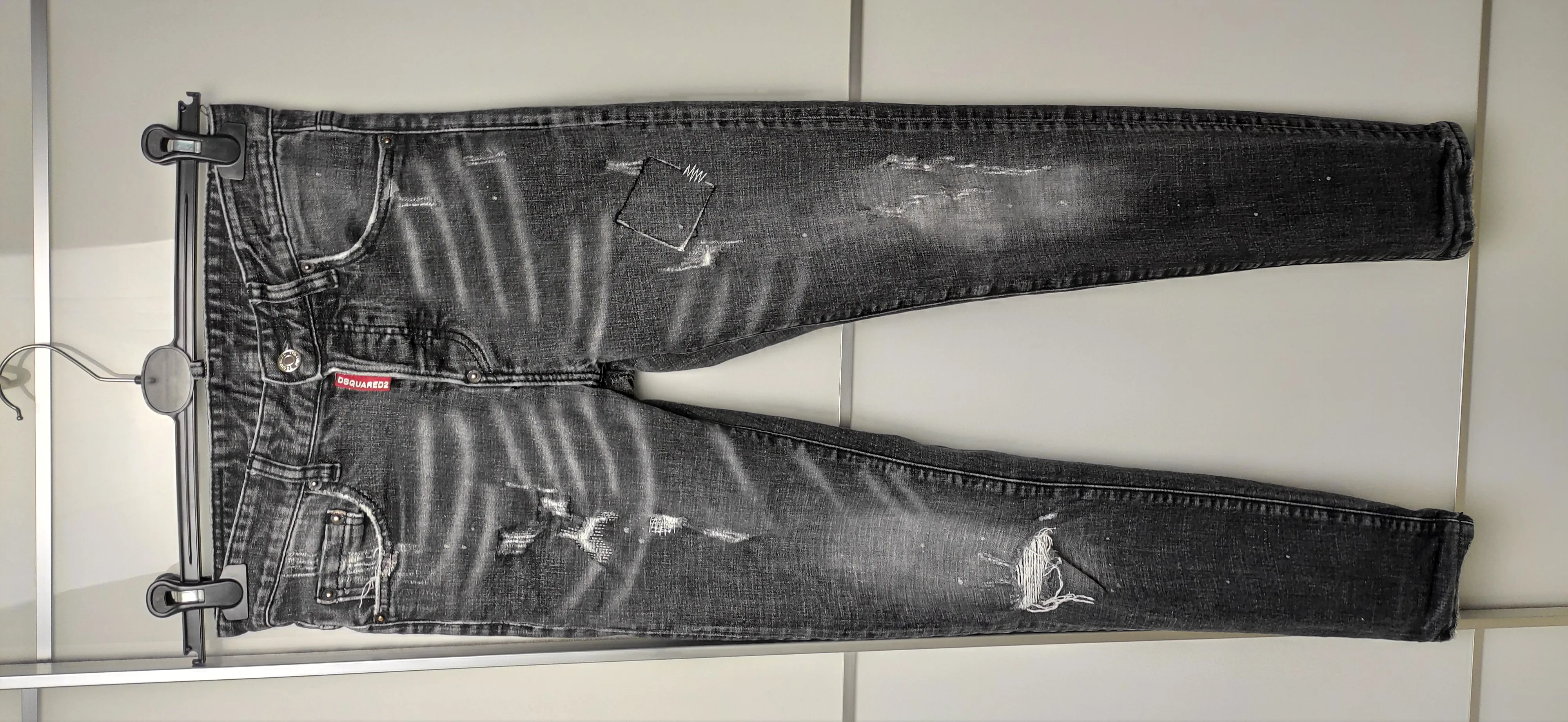 Dsquared2 ripped slim fit jeans