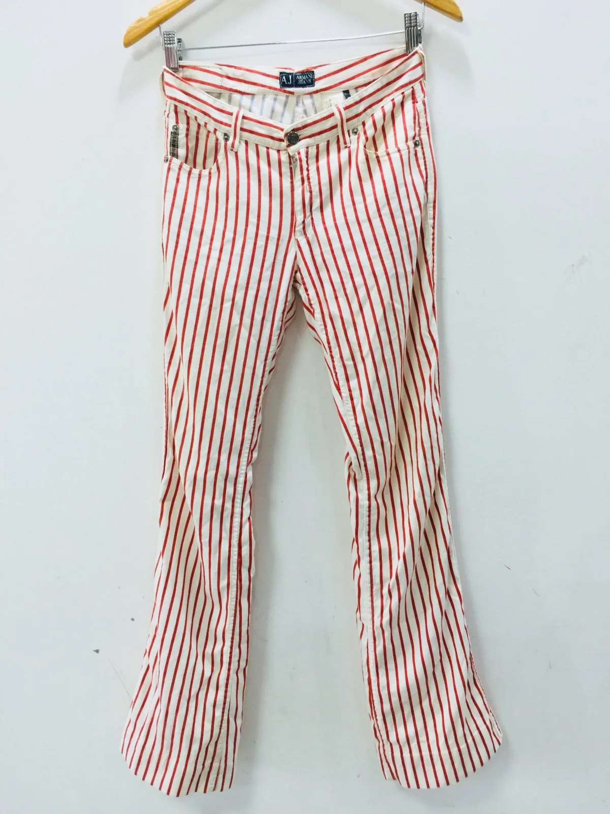 AJ Armani Jean striped model cutting by AJ jeans