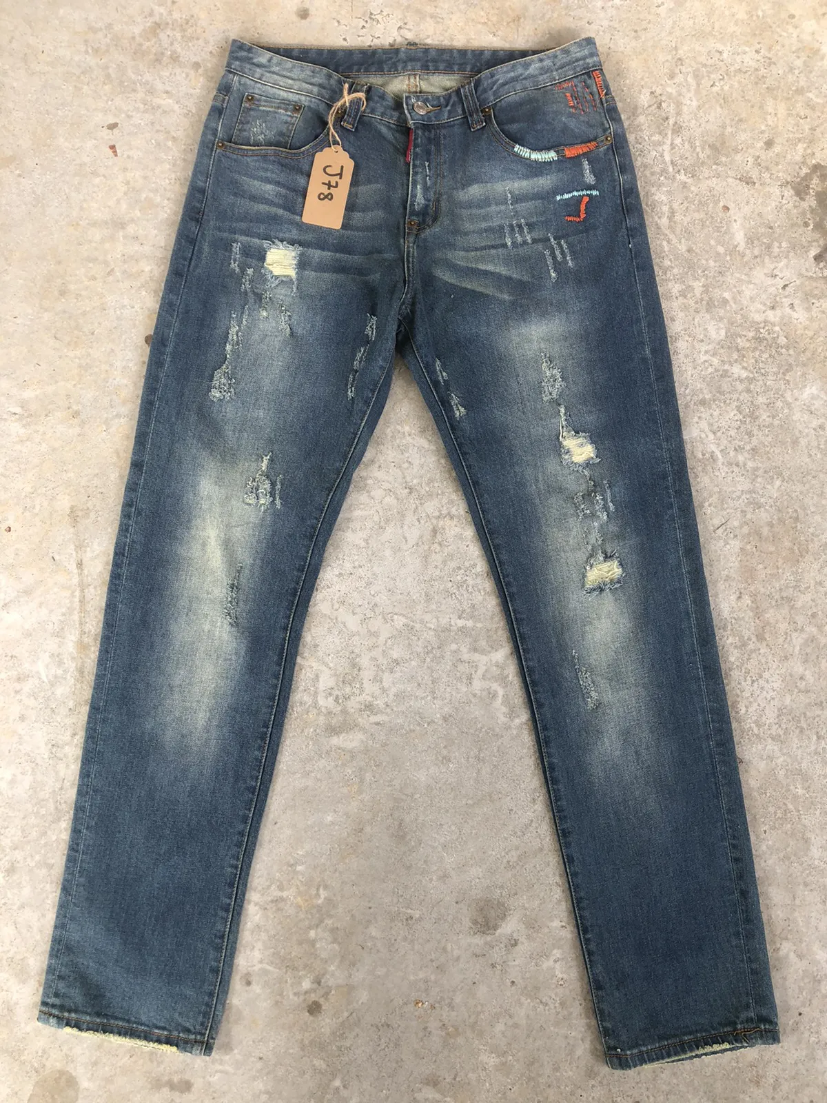 Rare Dsquared2 Distressed Denim