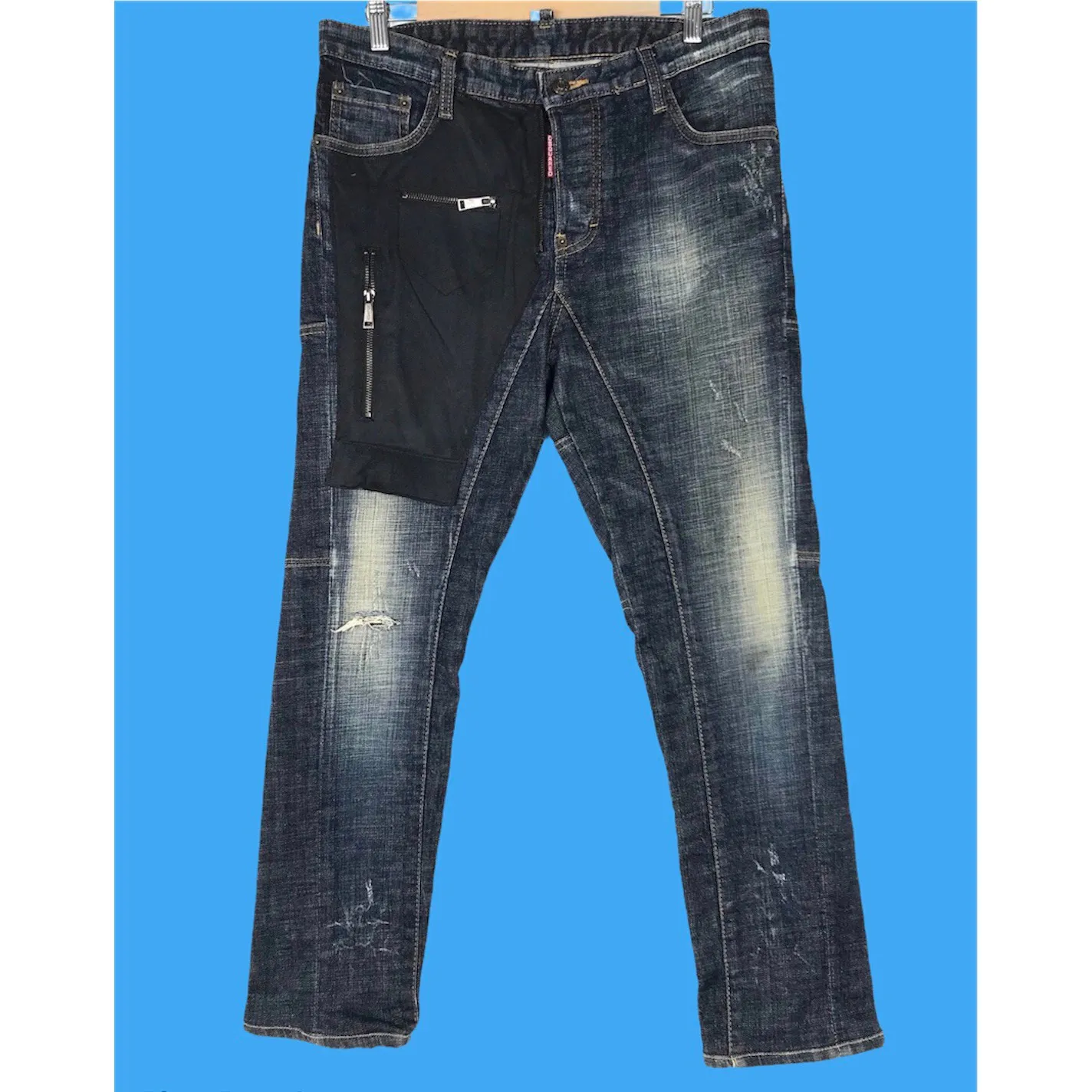 Distressed Dsquared Denim Pant Trouser