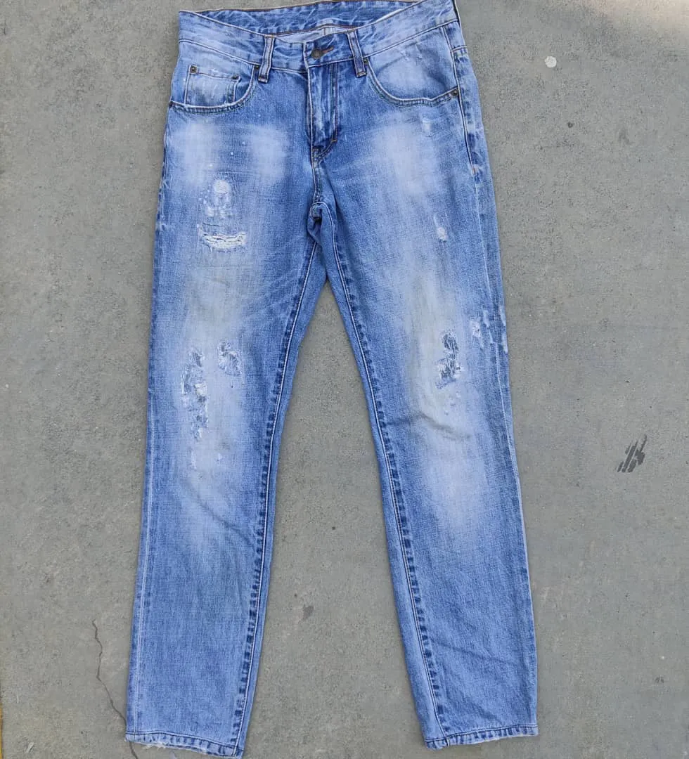 Dsquared2 Distressed Denim