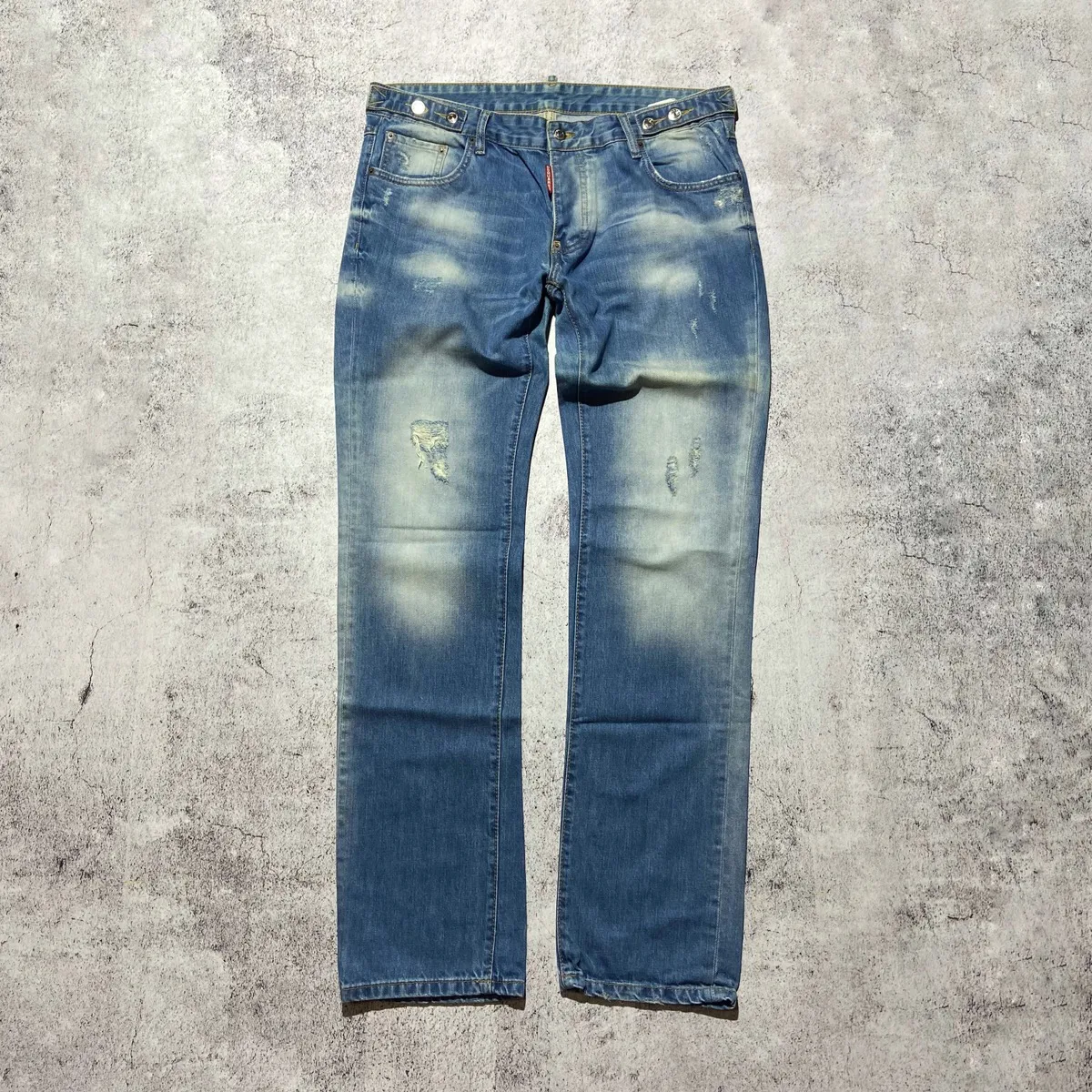 Vintage 2000s Dsquared2 Distressed Jeans