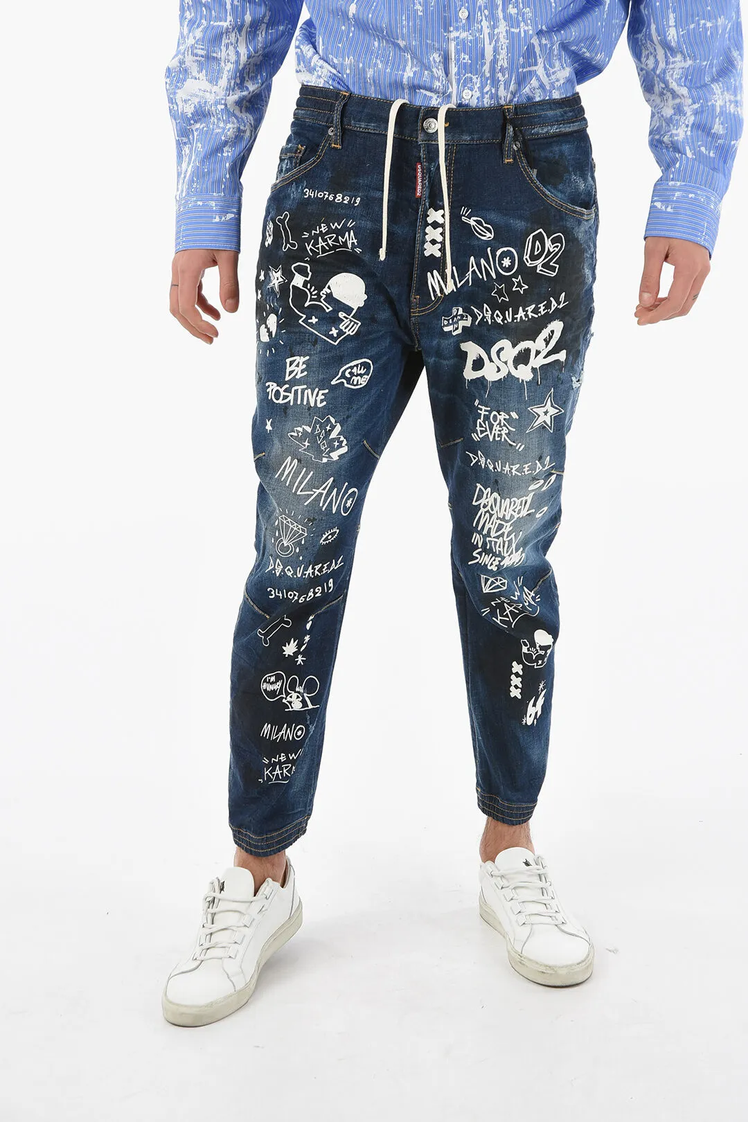 og1mm Denim Pants in Blue
