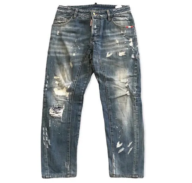Dsquared2 Distressed Denim Pants