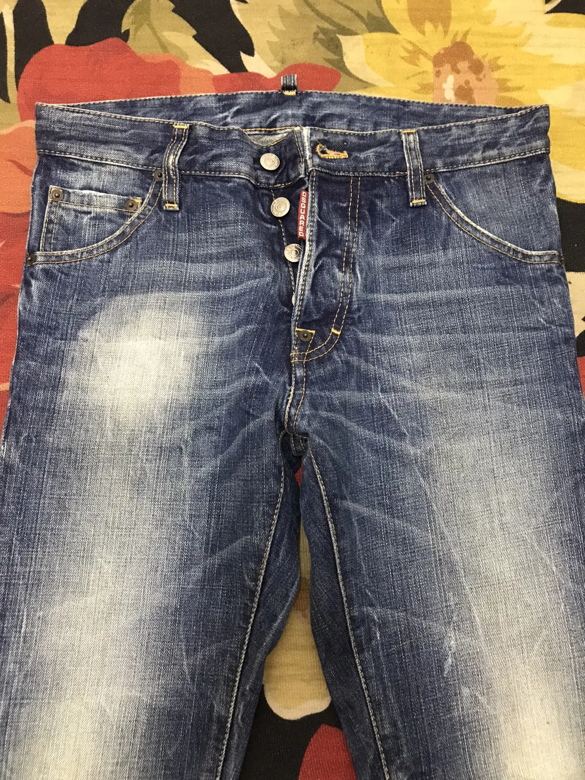 Dsquared2 Distressed Skinny Jeans