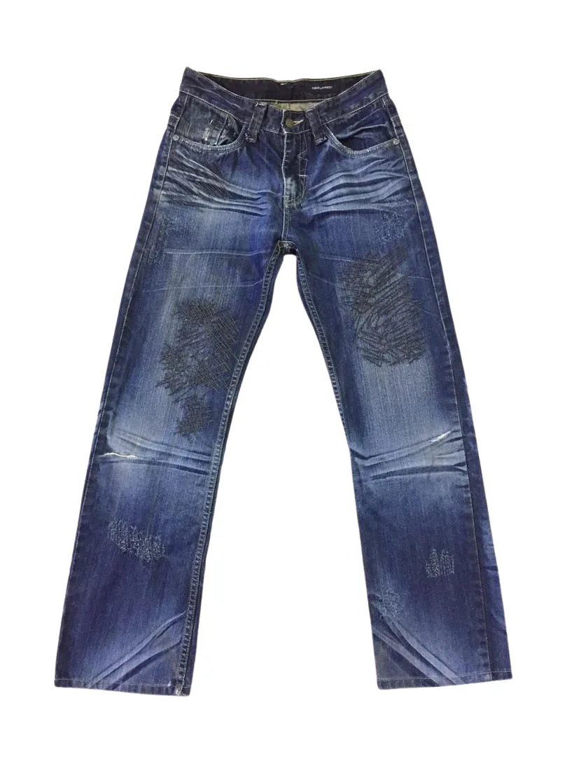 Dsquared2 “ Faith “ Jeans Boro Stitch