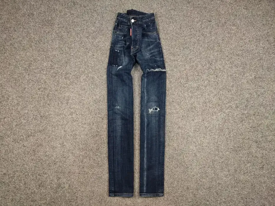 Dsquared2 Authentic Factory Faded Denim Cool Guy Jeans