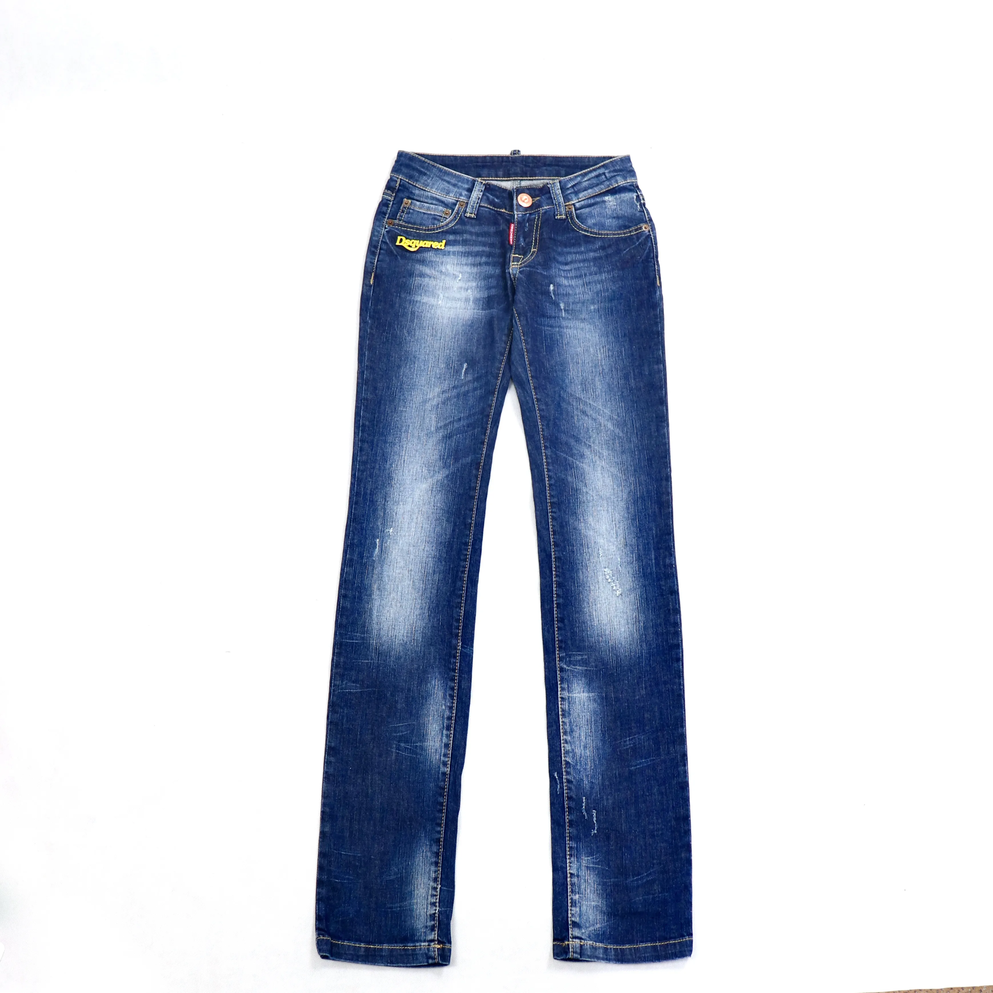 Dsquared2 Skinny Slim Figure Distressed Jeans