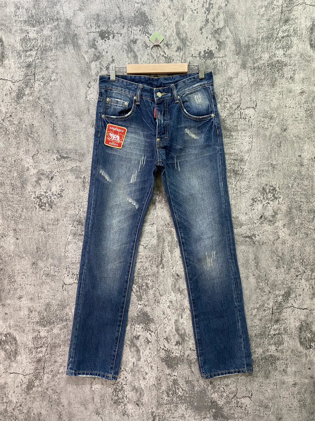 Made in Italy DSQUARED2 Patches Blue Jean