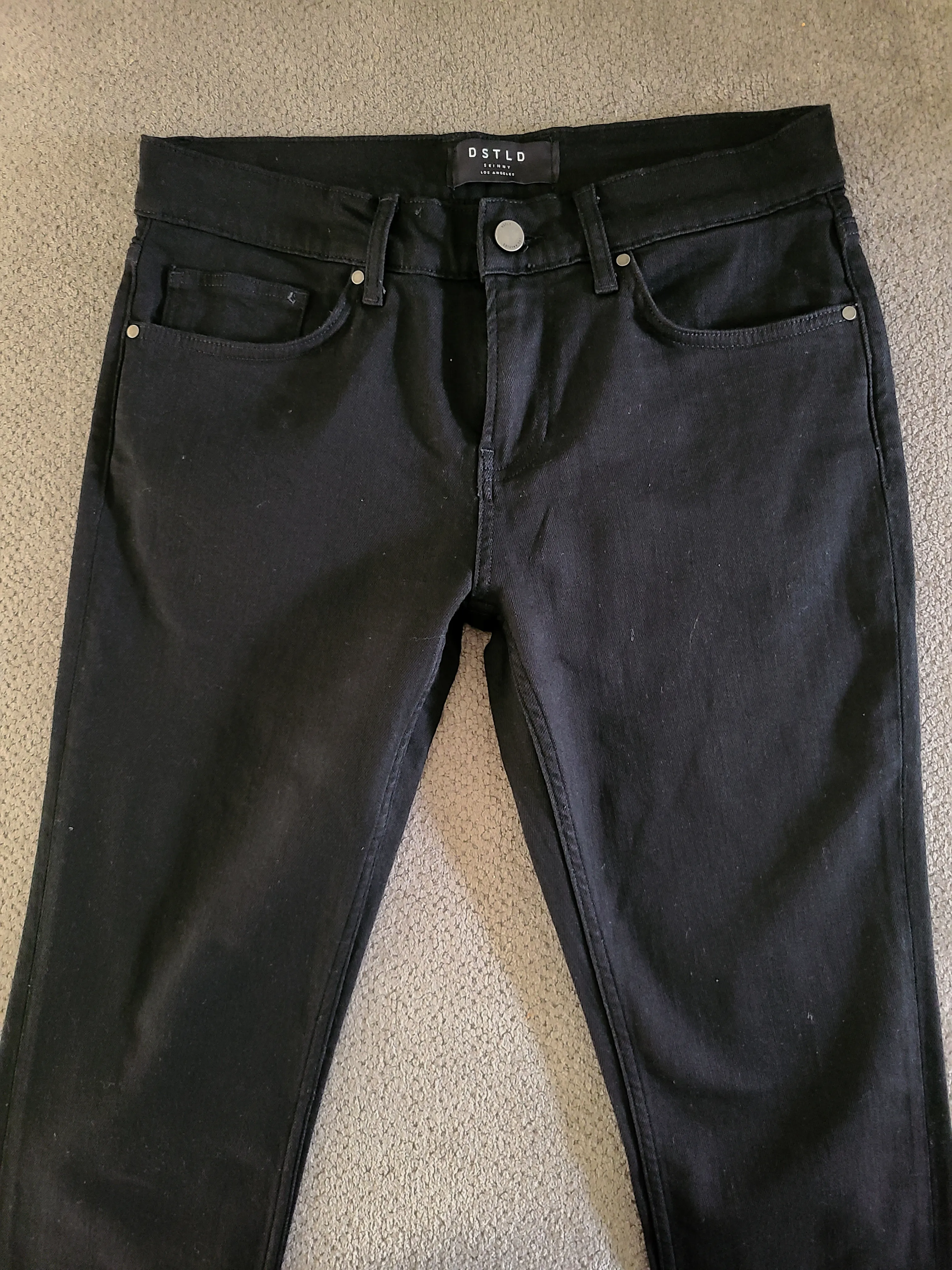 Brand New Never Worn DSTLD Skinny Black Jeans