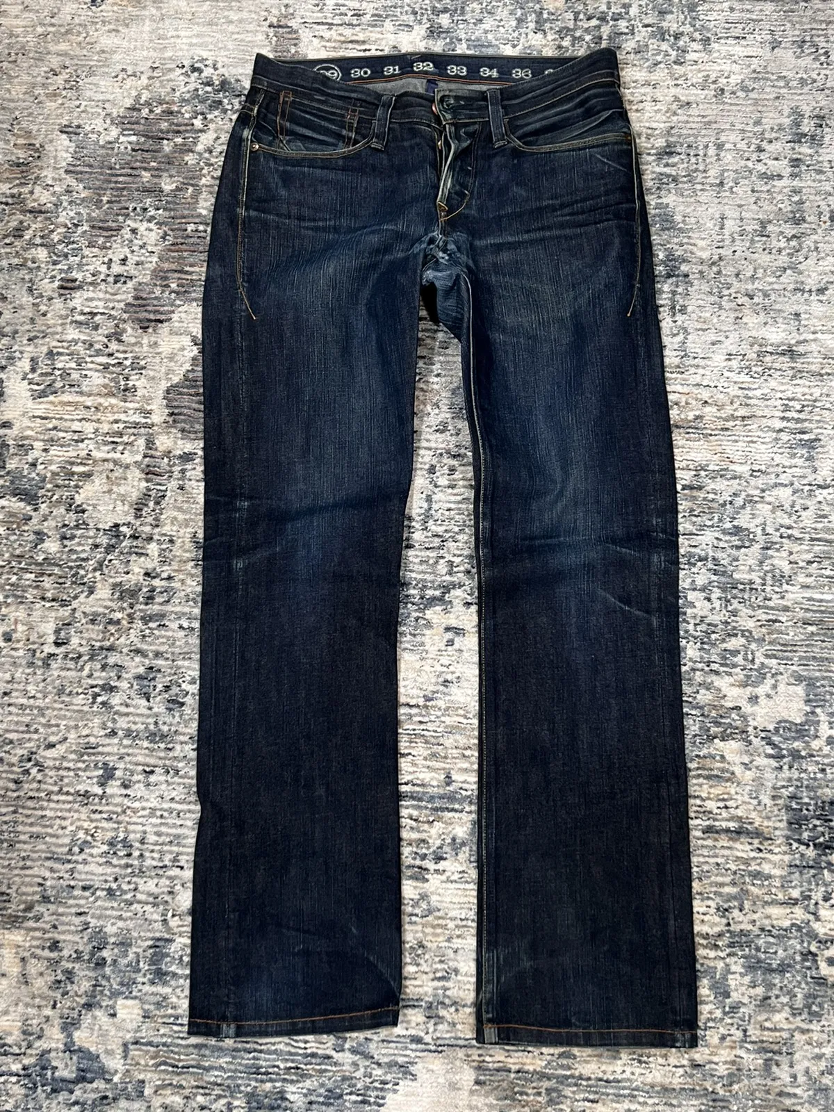 VINTAGE Earnest Sewn Raw Denim