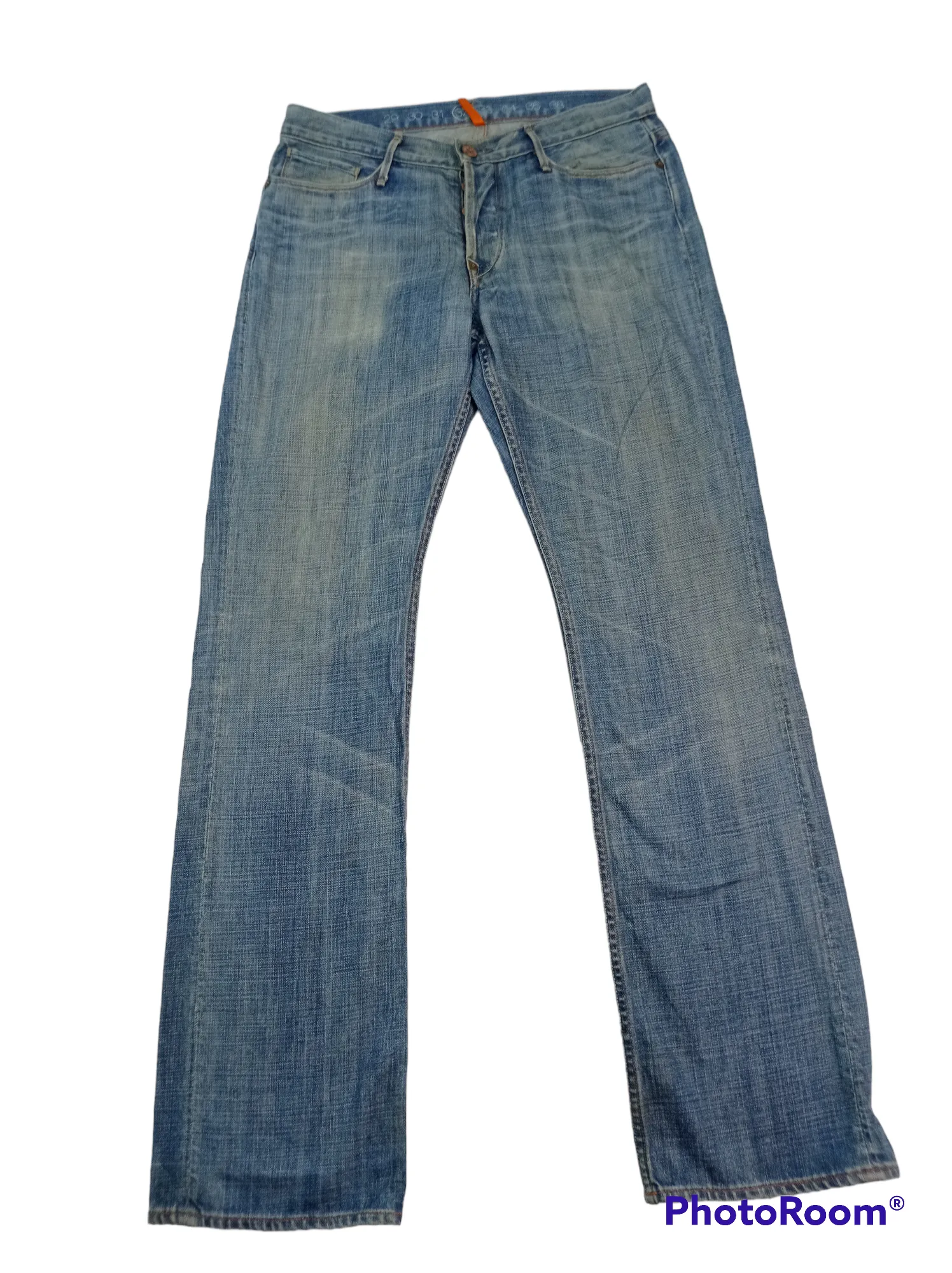 Earnest Sewn Faded Denim Pants