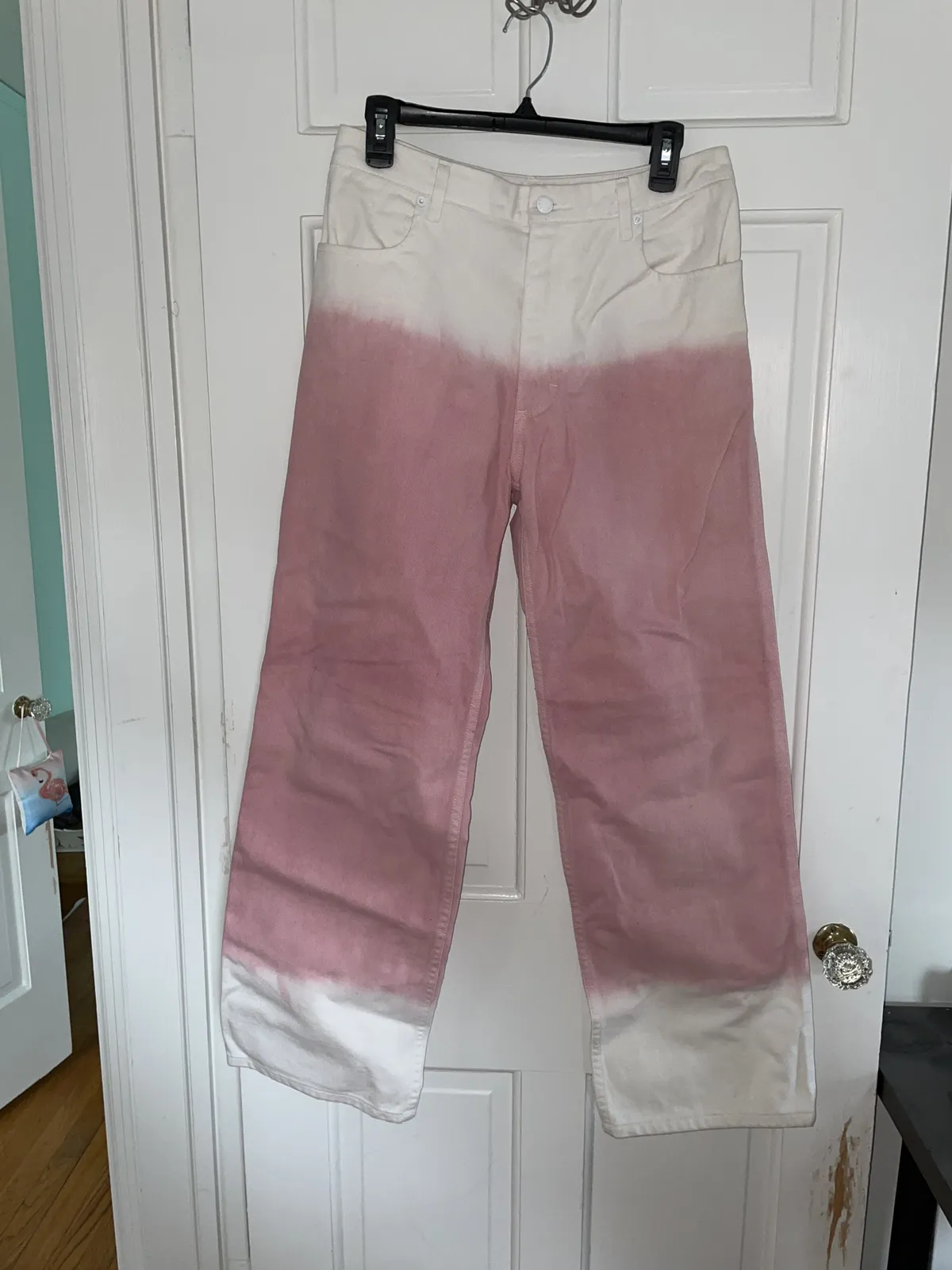 Eckhaus Latta EL Wide Leg Jeans