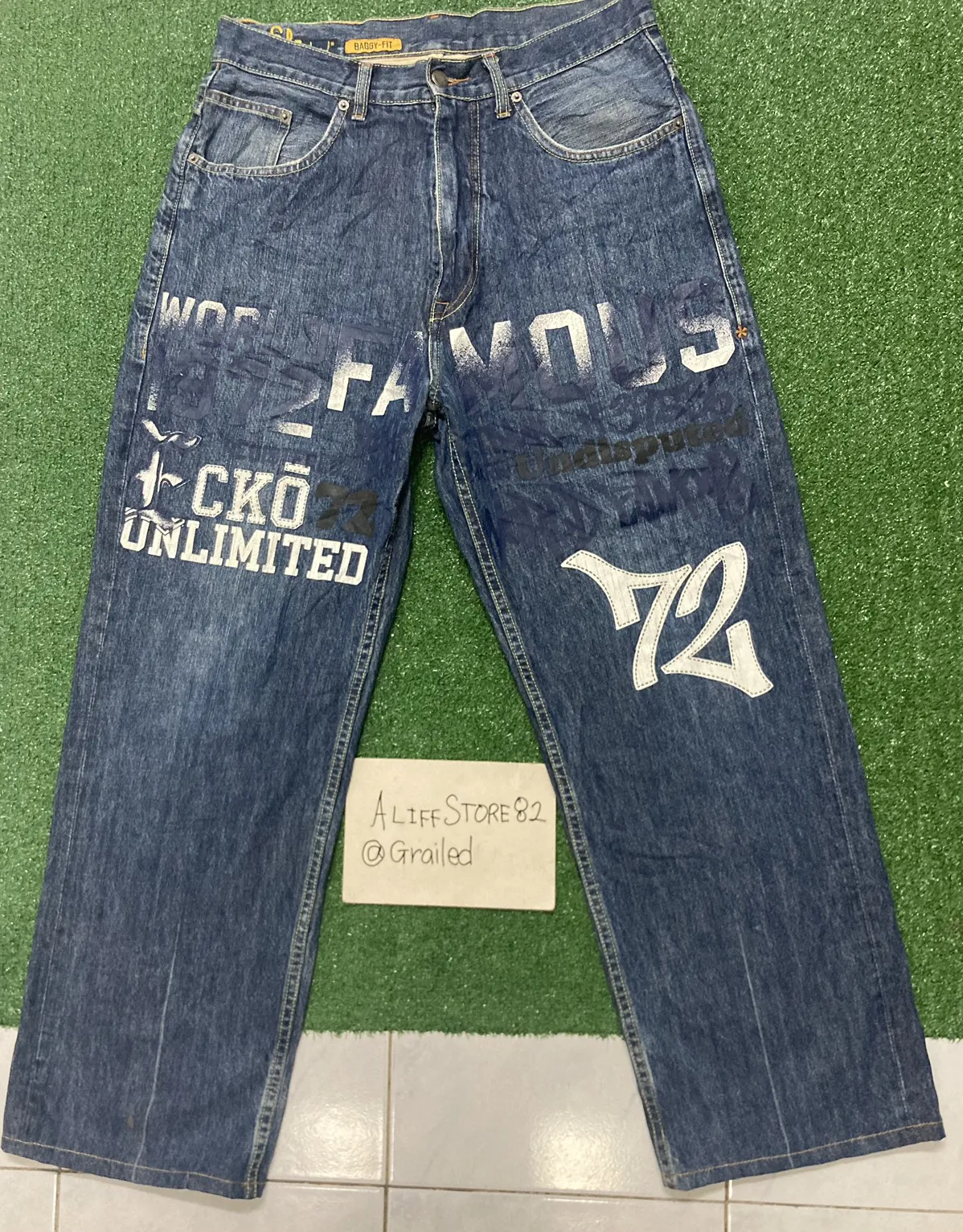 Vintage Ecko Unltd Baggy Fit Denim Pants
