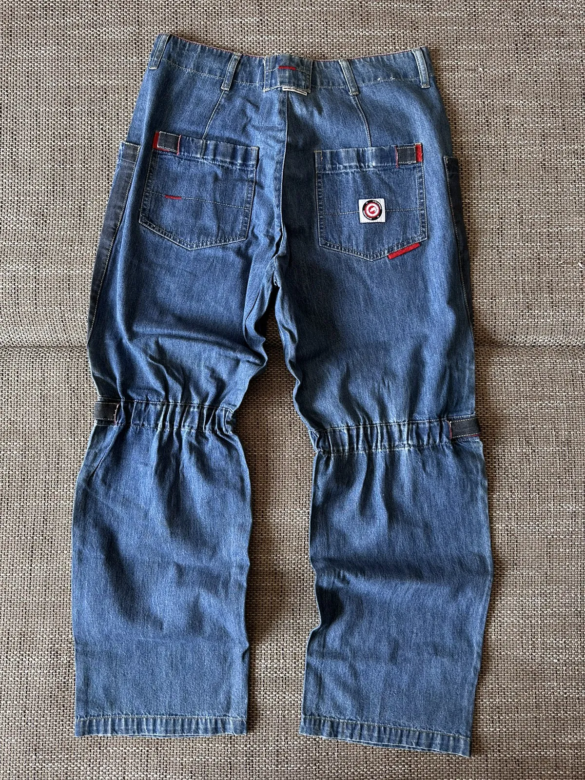 Vintage Ecko Unltd Plex Cargo Japanese Denim Foundry Jeans