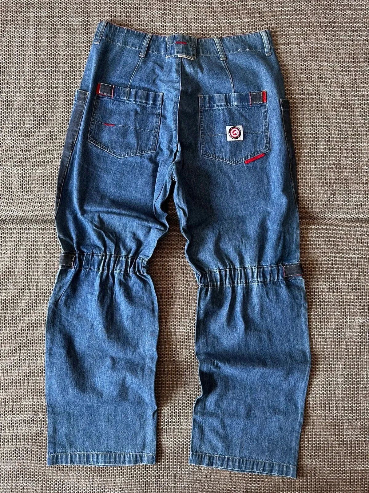 Vintage Ecko Unltd Plex Cargo Japanese Denim Foundry Jeans