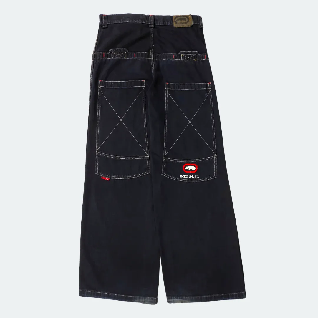 Ecko skate baggy jeans y2k style