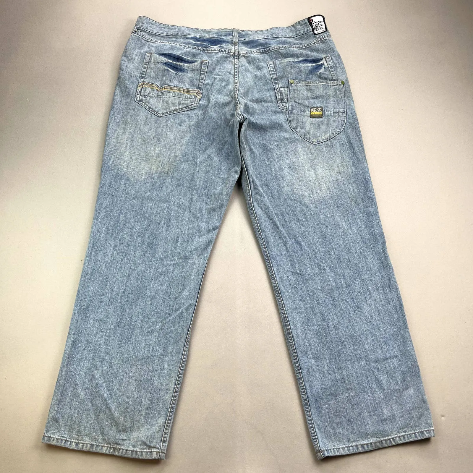 Vintage Ecko Unltd Jeans Mens 46 Blue Denim Relaxed Fit y2k