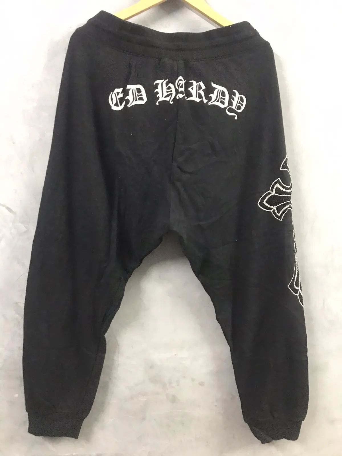 Ed Hardy Cross Baggy Sweat Jogger Pants