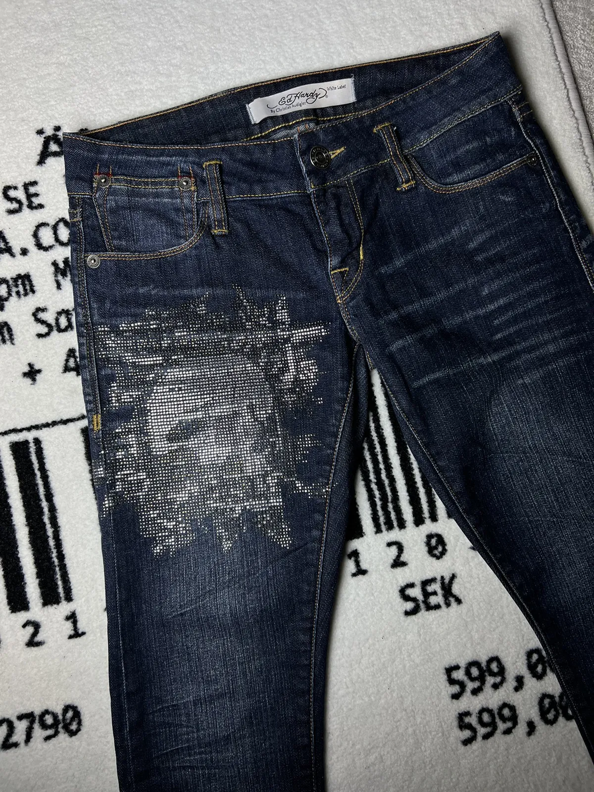 Ed Hardy Rhinestone Jeans