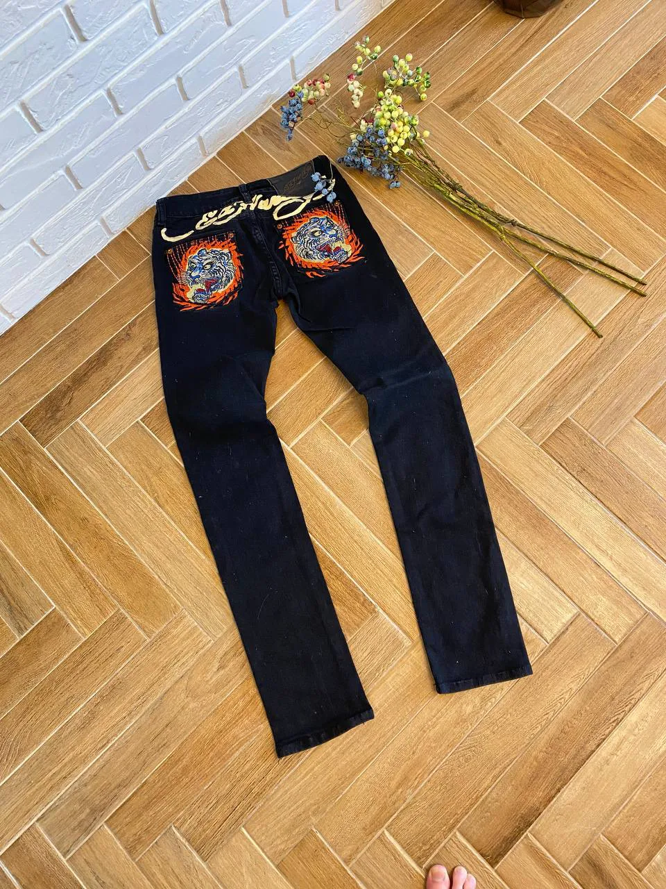 Vintage Ed Hardy Jeans Big Logo