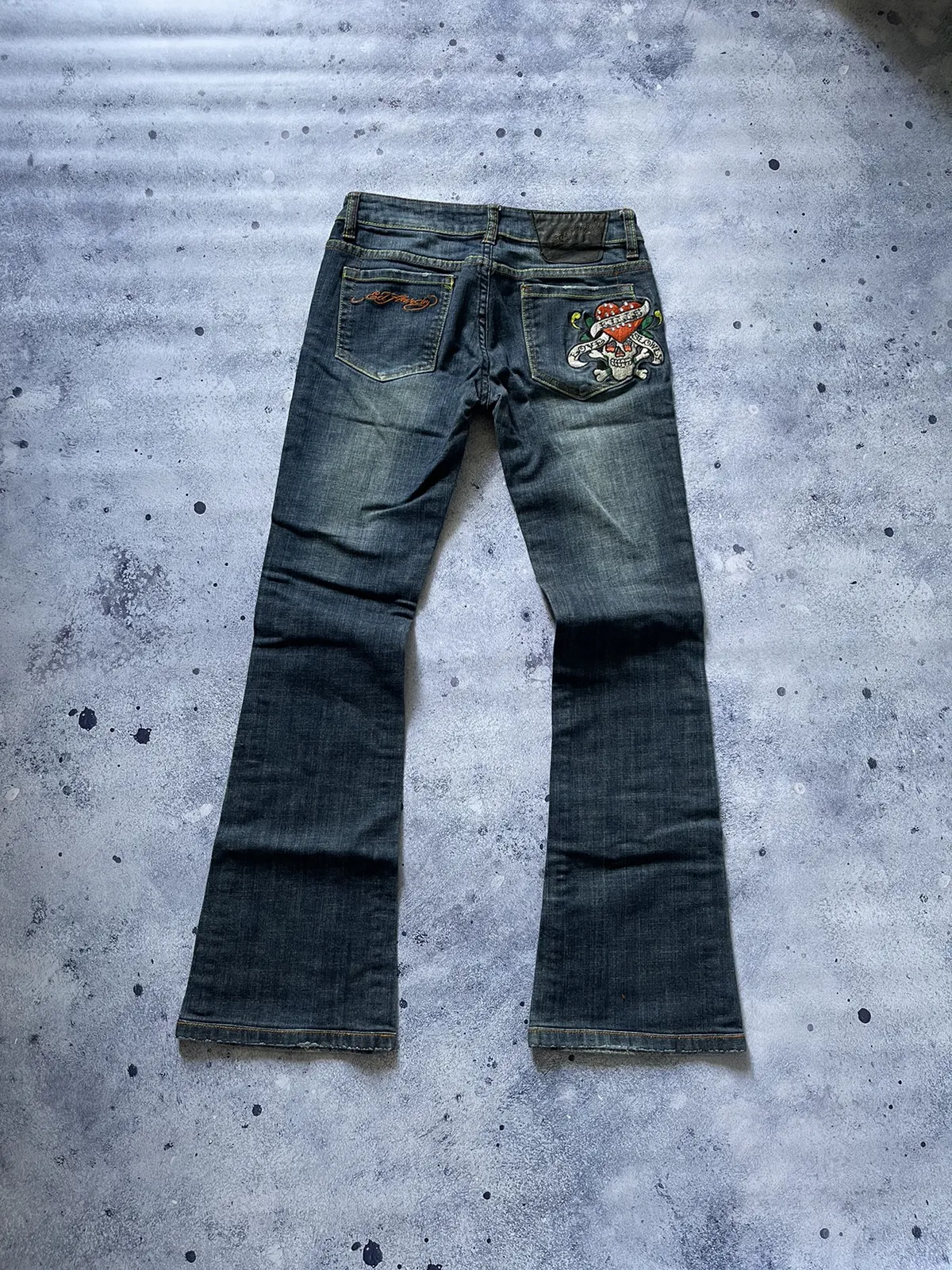 Ed Hardy very rare denim casual pants