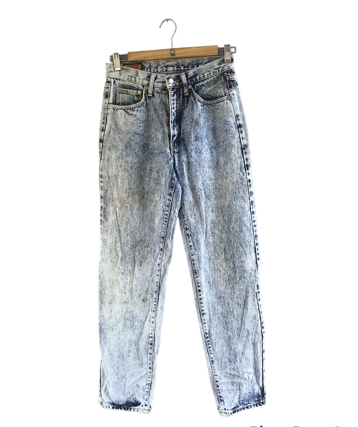 RARE VINTAGE EDWIN ACIDS WASH DISTRESSED DENIM PANTS