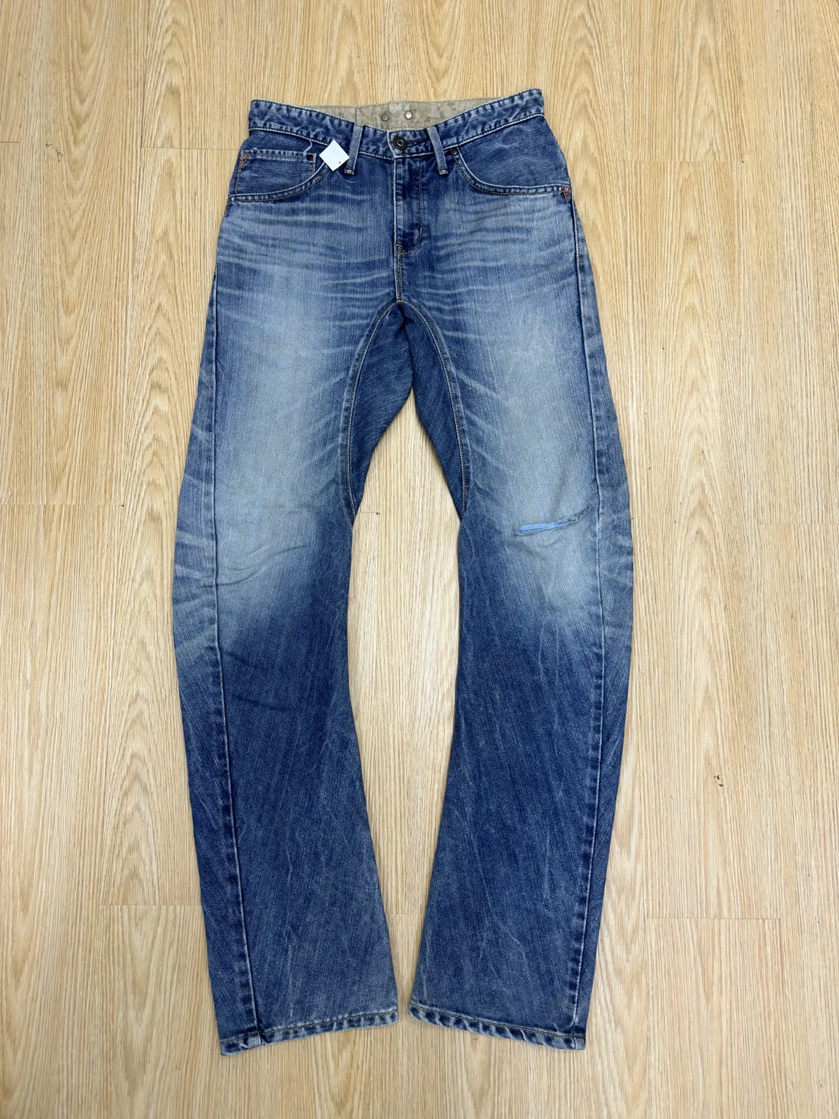 VINTAGE EDWIN 503 E Function Distressed(J628)