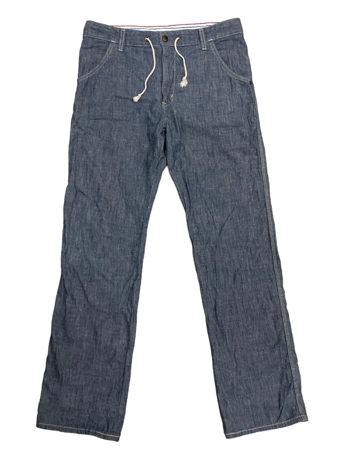 Steals‼️Vintage Edwin Dungaree Distressed Denim Jeans