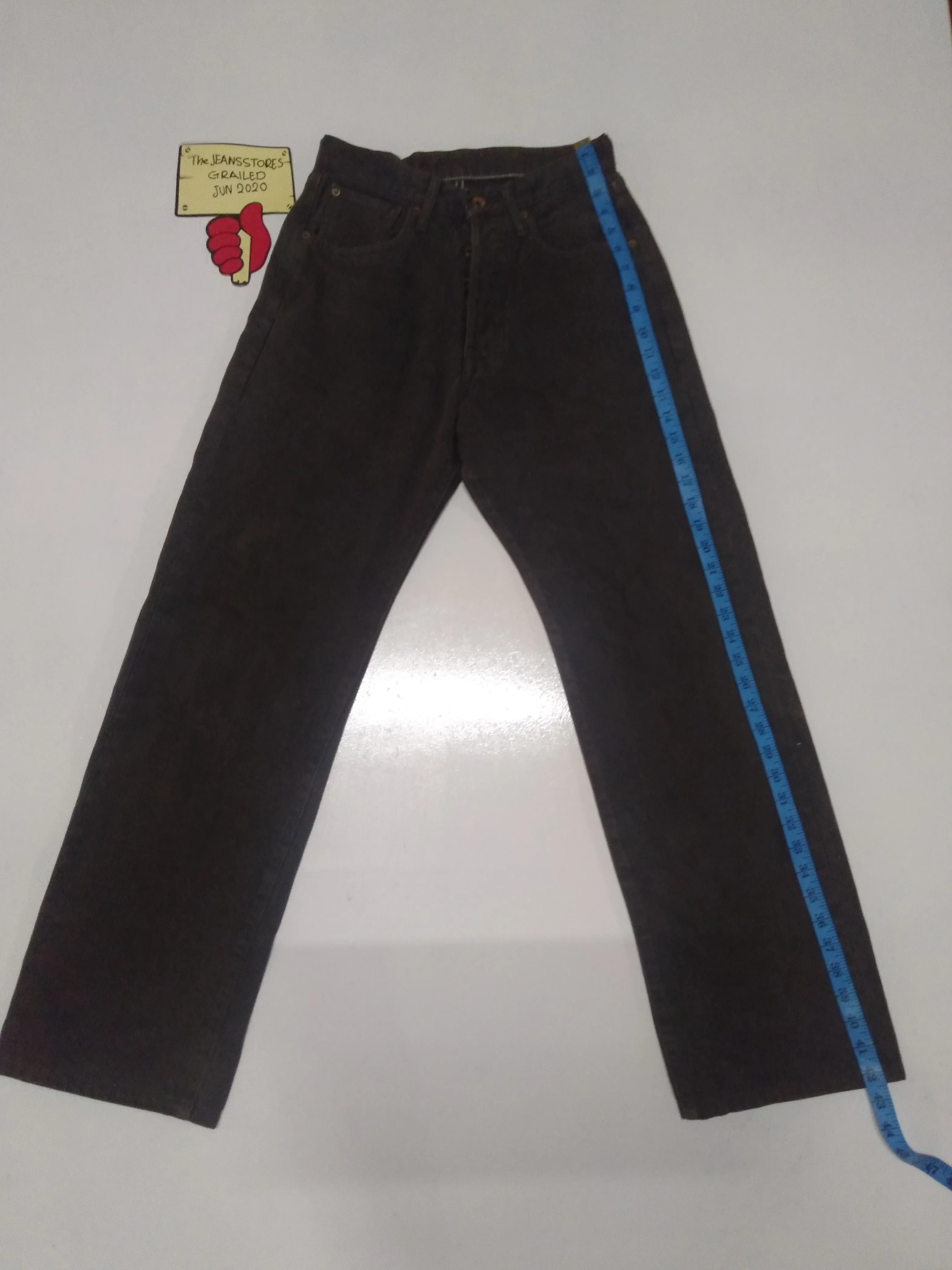 vintage Edwin lot 505 super black selvedge jeans Japan