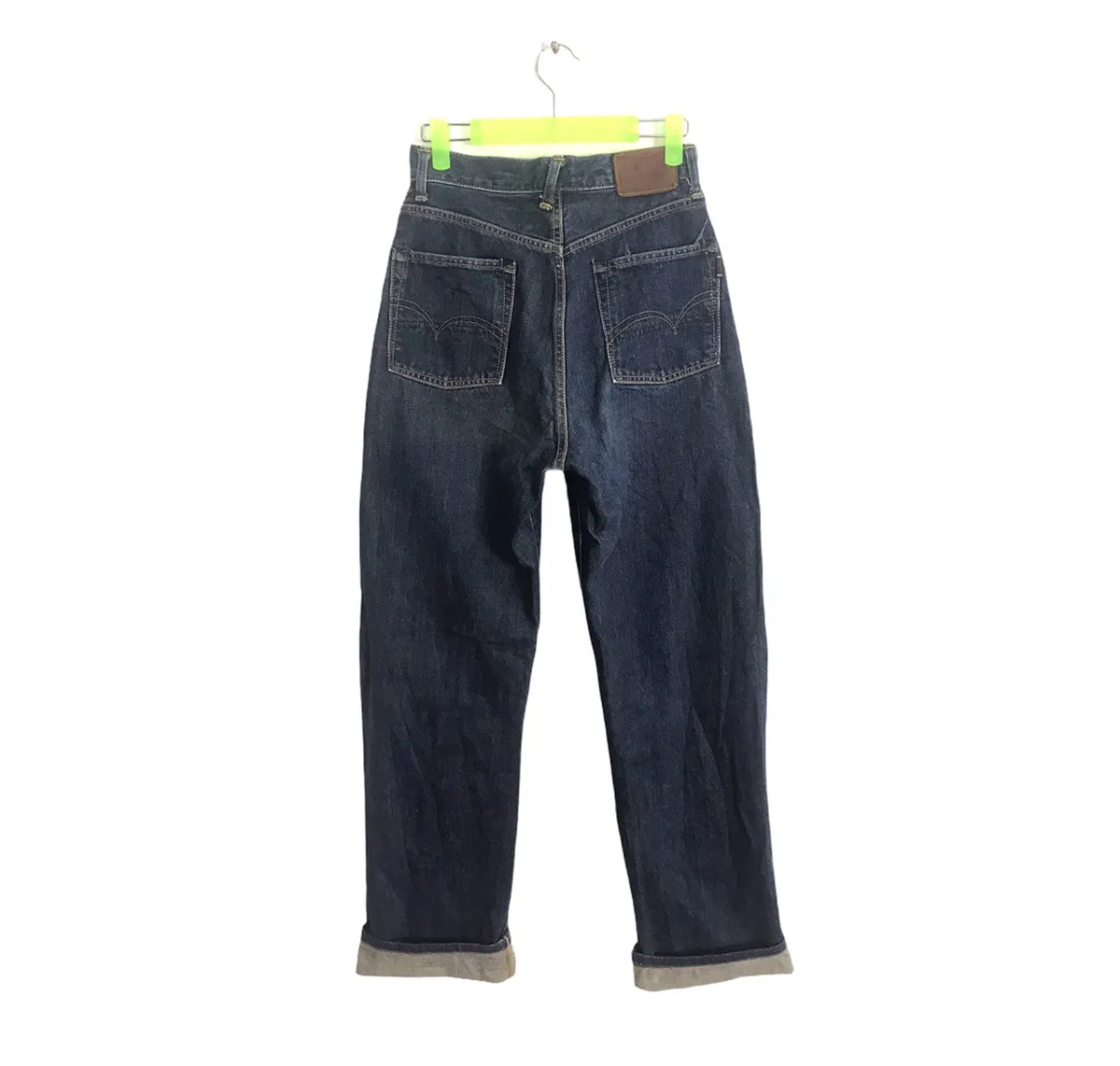 Vintage Edwin Something Selvedge Denim Lot 505 Jeans Indigo