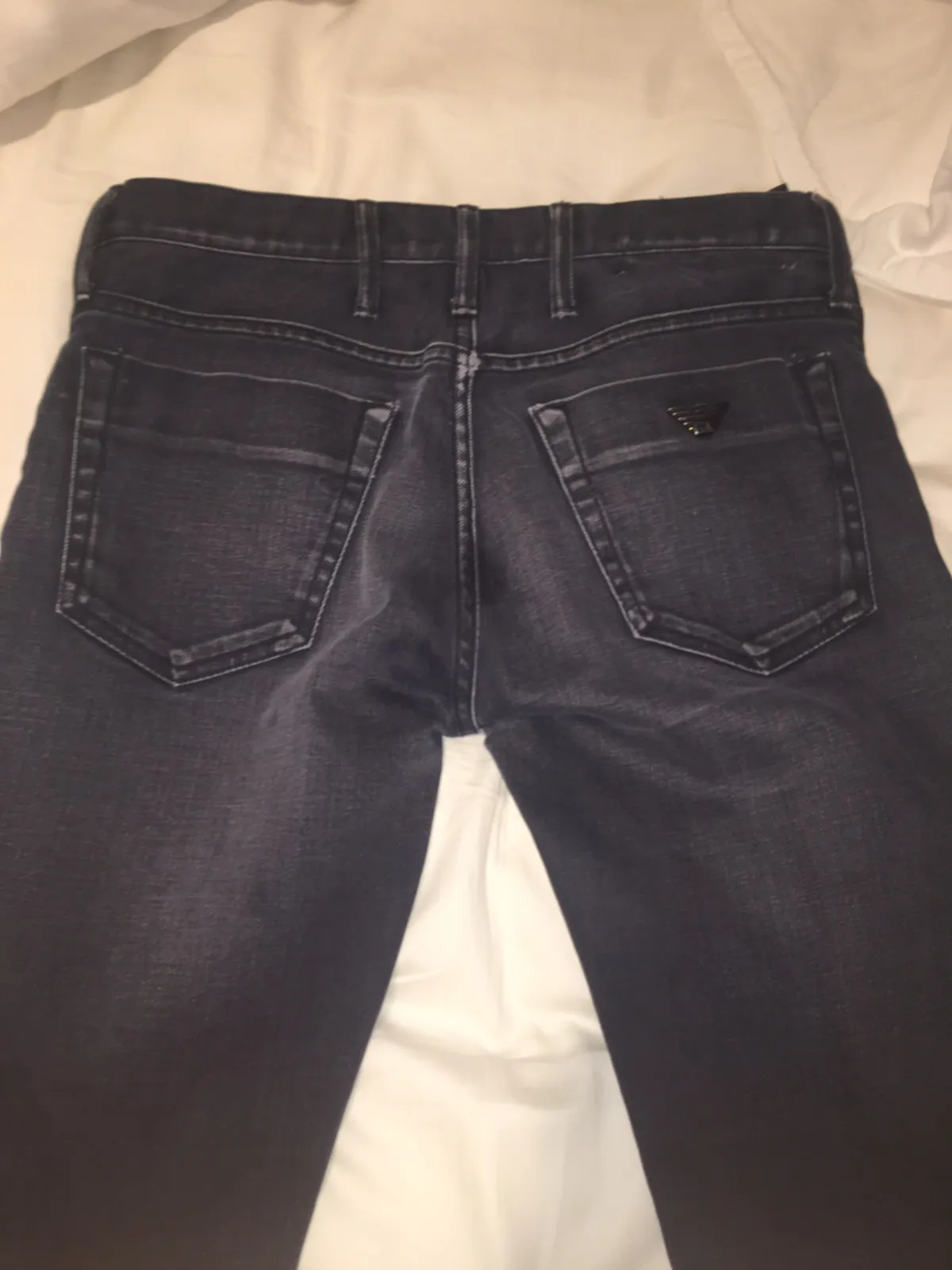 Emporio Armani Dark Grey Denim