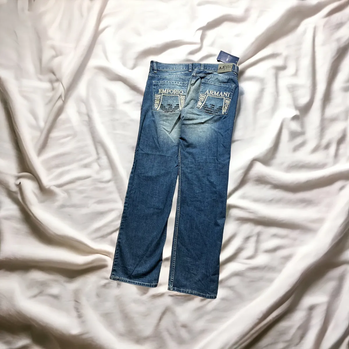 Emporio Armani Vintage Logo New Denim Jeans