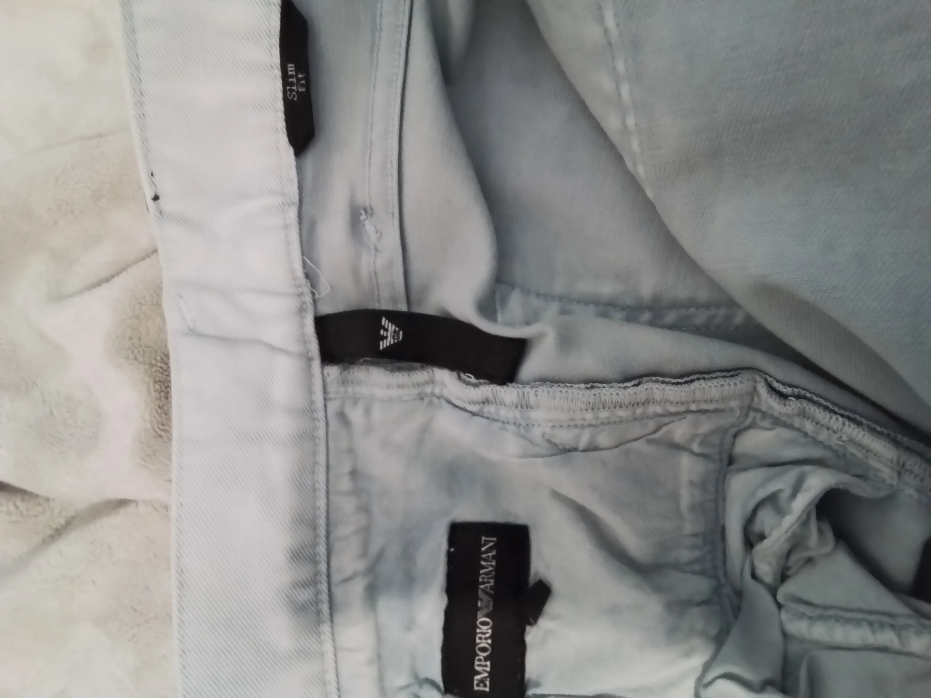 Emporio armani denim pants