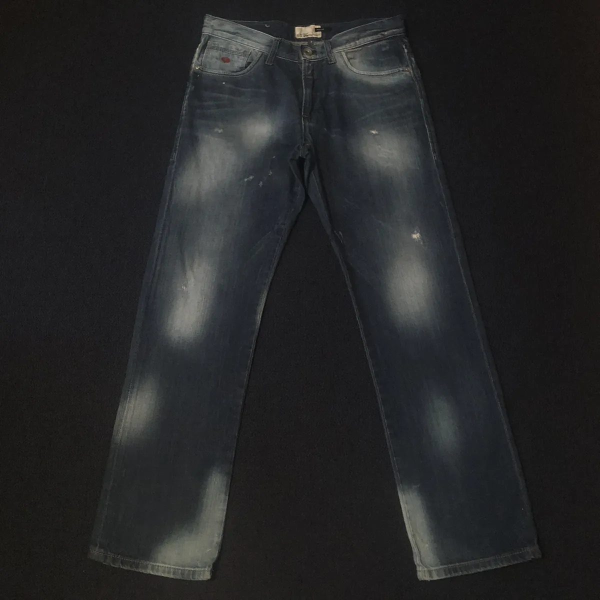 Vintage Energie Sixty Mulligan Distressed Denim Jeans 33x32