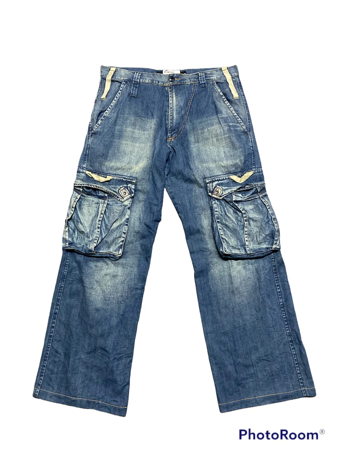 Energie Jean Session Denim Cargo