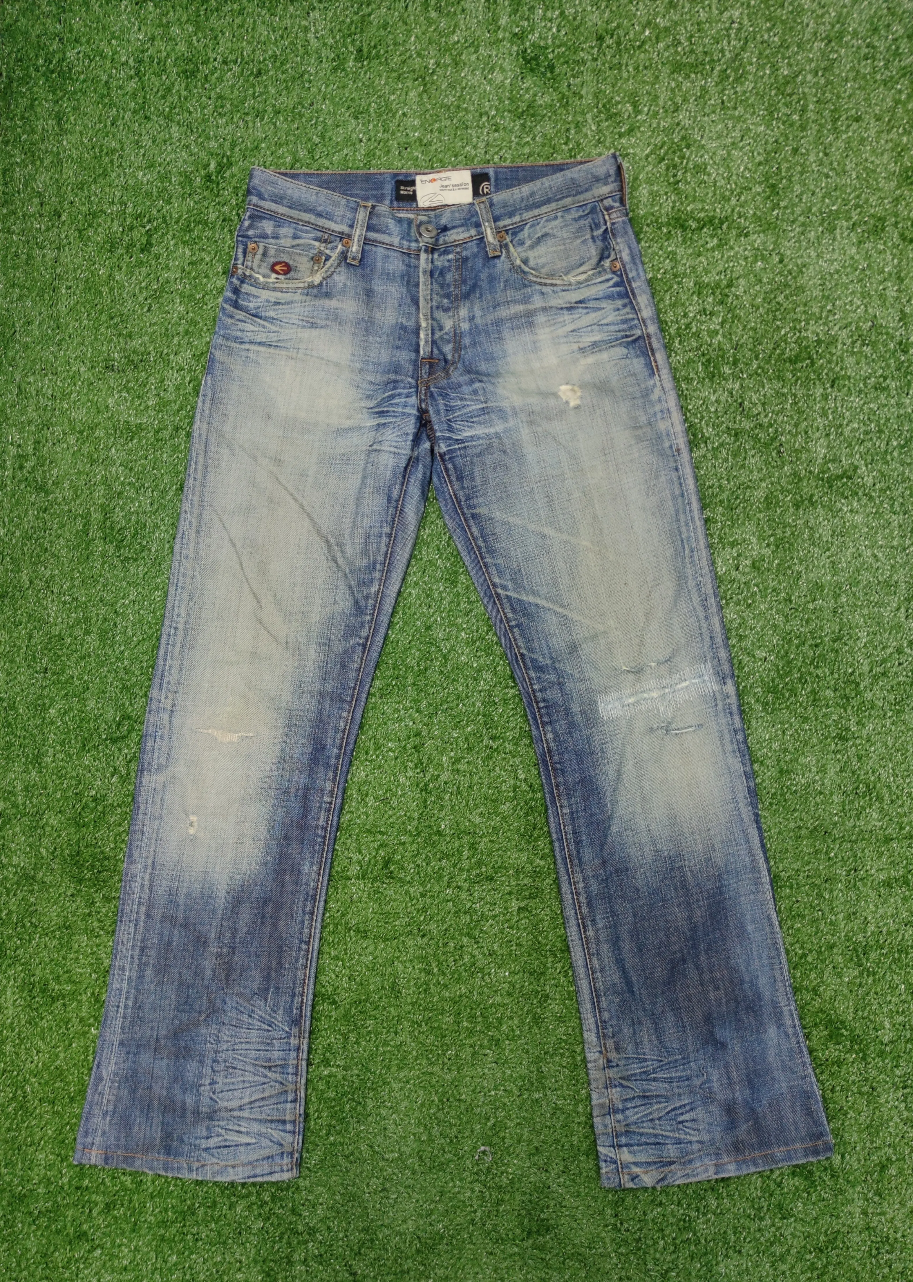 ENERGIE JEAN SESSION WORN & DISTRESSED(J324)