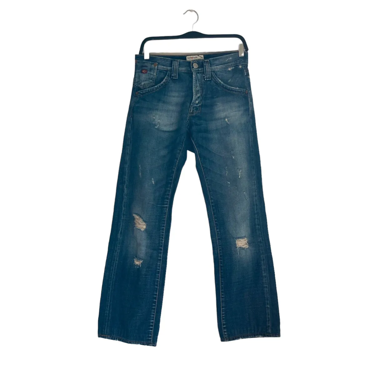 Kirk Straight Distressed Jean