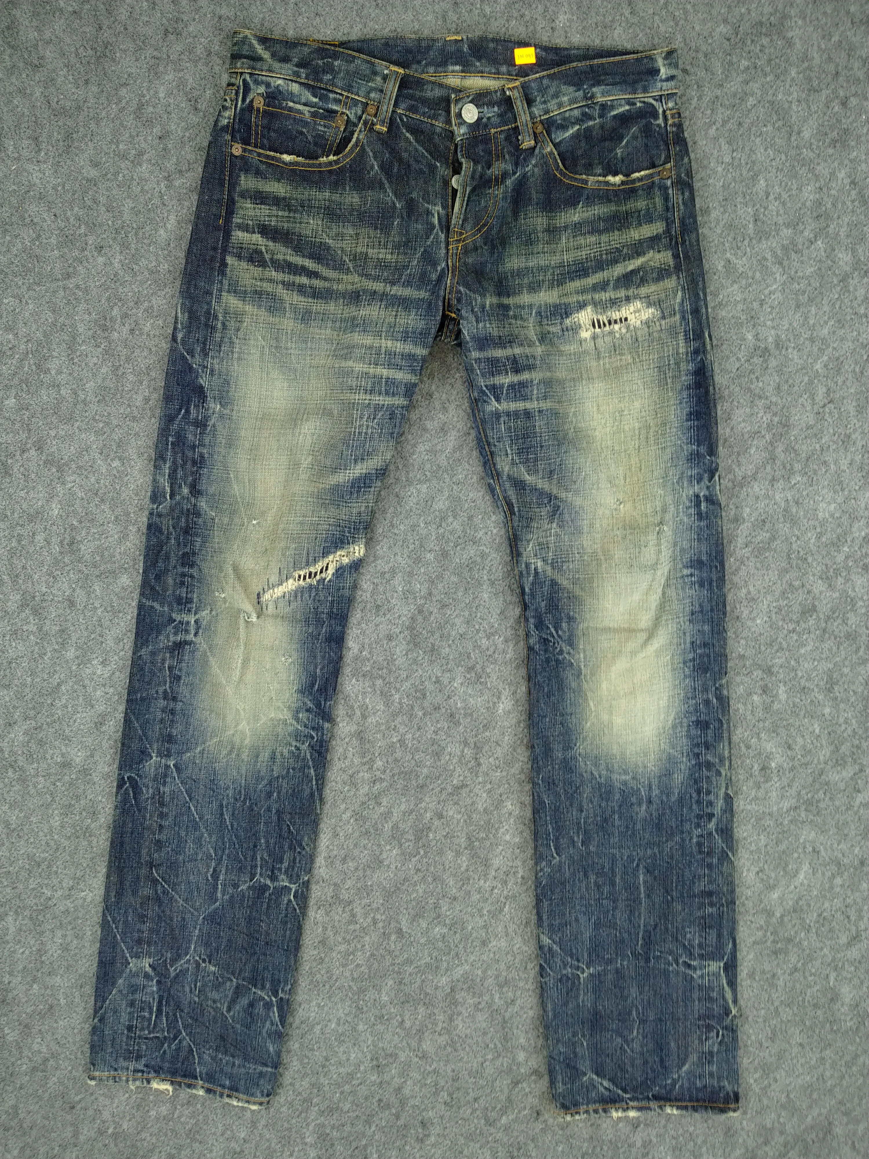 Eternal Japanese Brand Distressed Rare Jeans 33x33.5 Denim