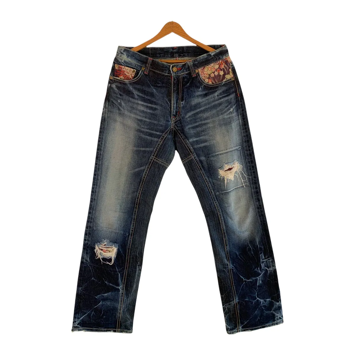 Japan Eternal Distressed Denim Pant