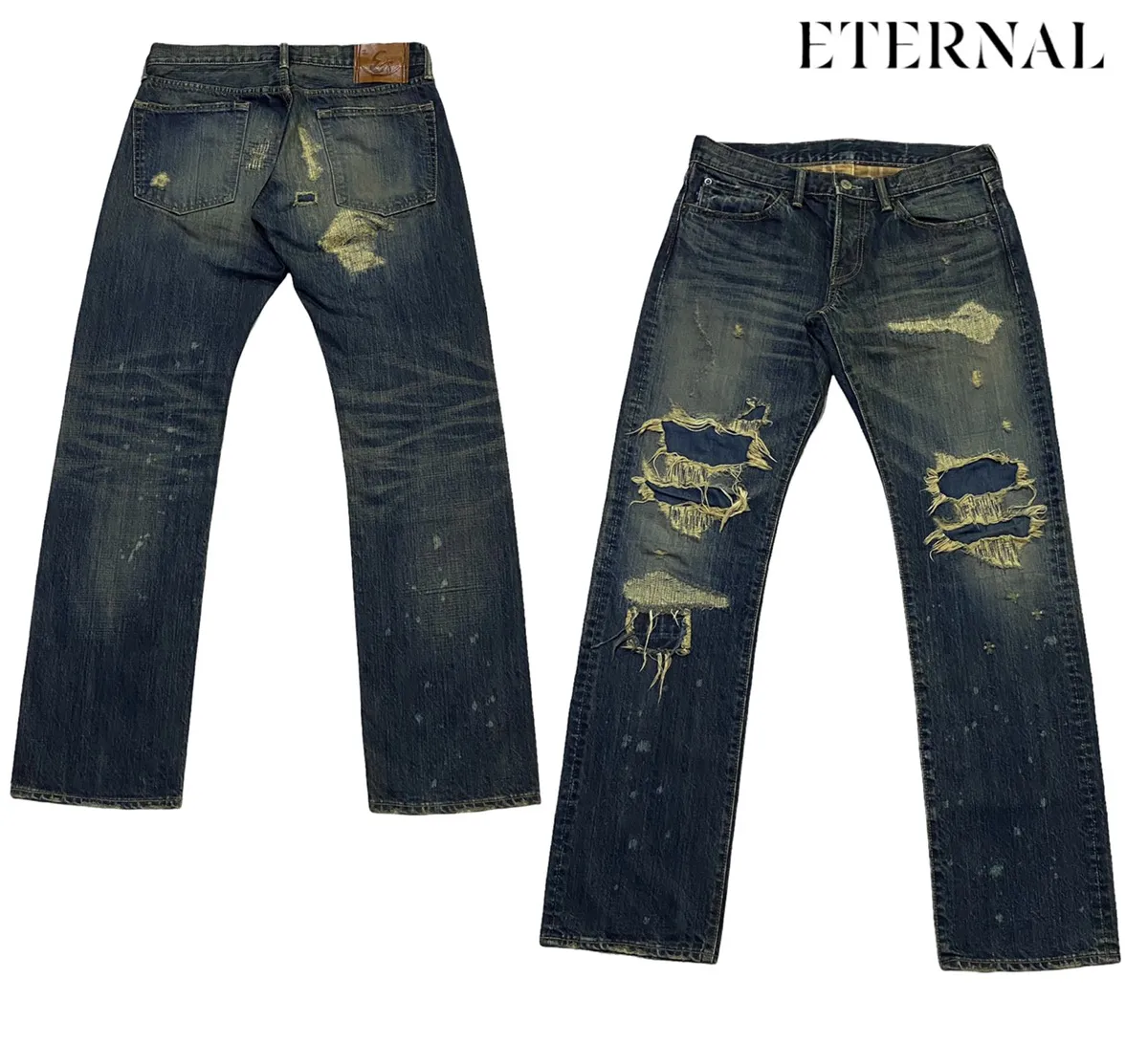 Eternal Distressed Denim Jeans