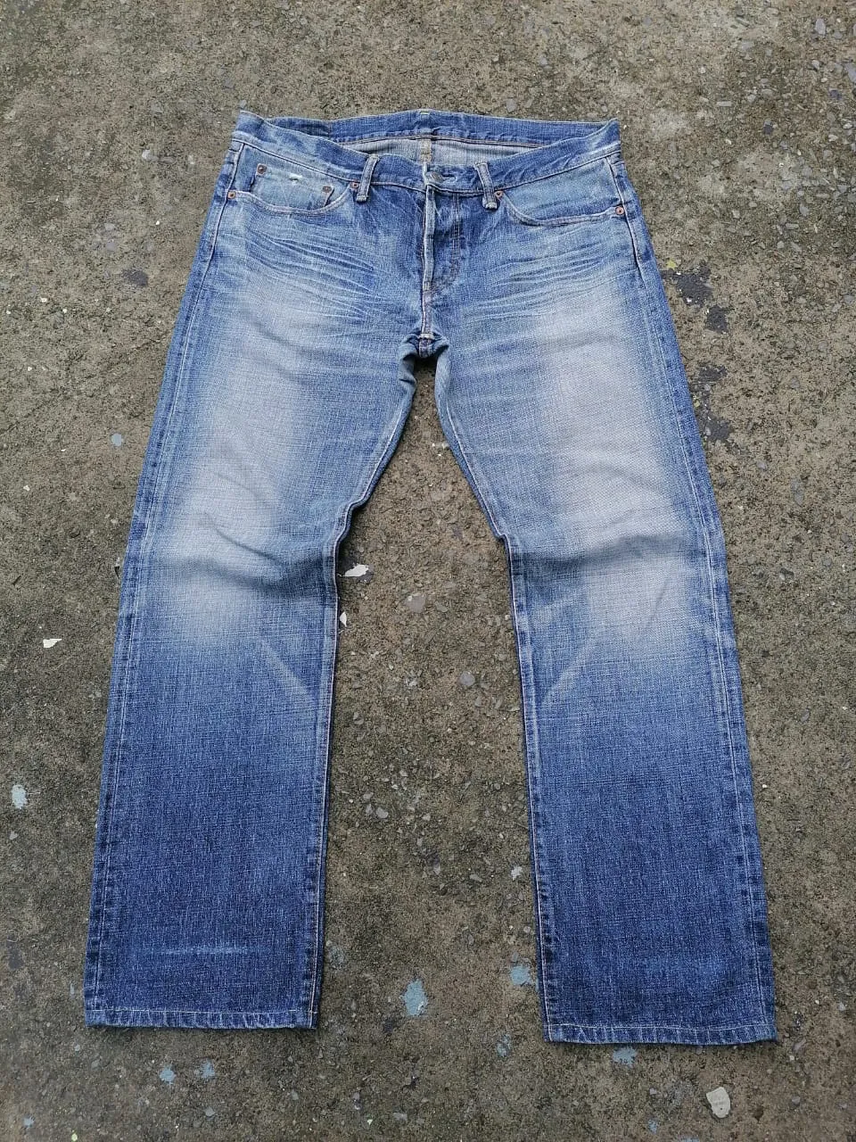 Eternal Fly Button Denim Jeans