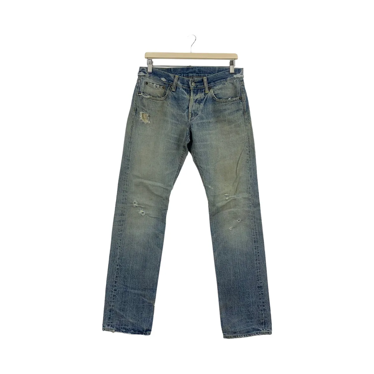 Rare!! ETERNAL JAPAN Distressed denim pants