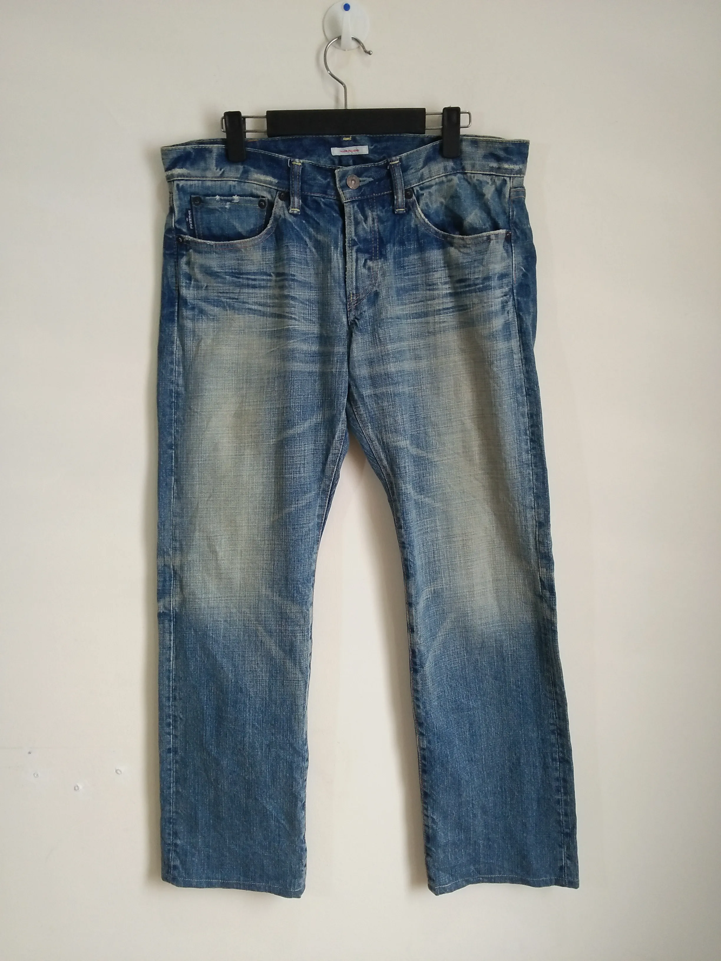 Japanese Brand ETERNAL Stone Wash Denim Jeans
