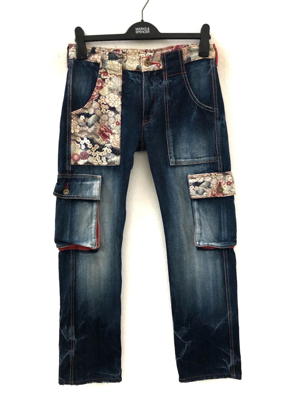 Eternal Made in Japan Patchwork Denim Cargo Pant