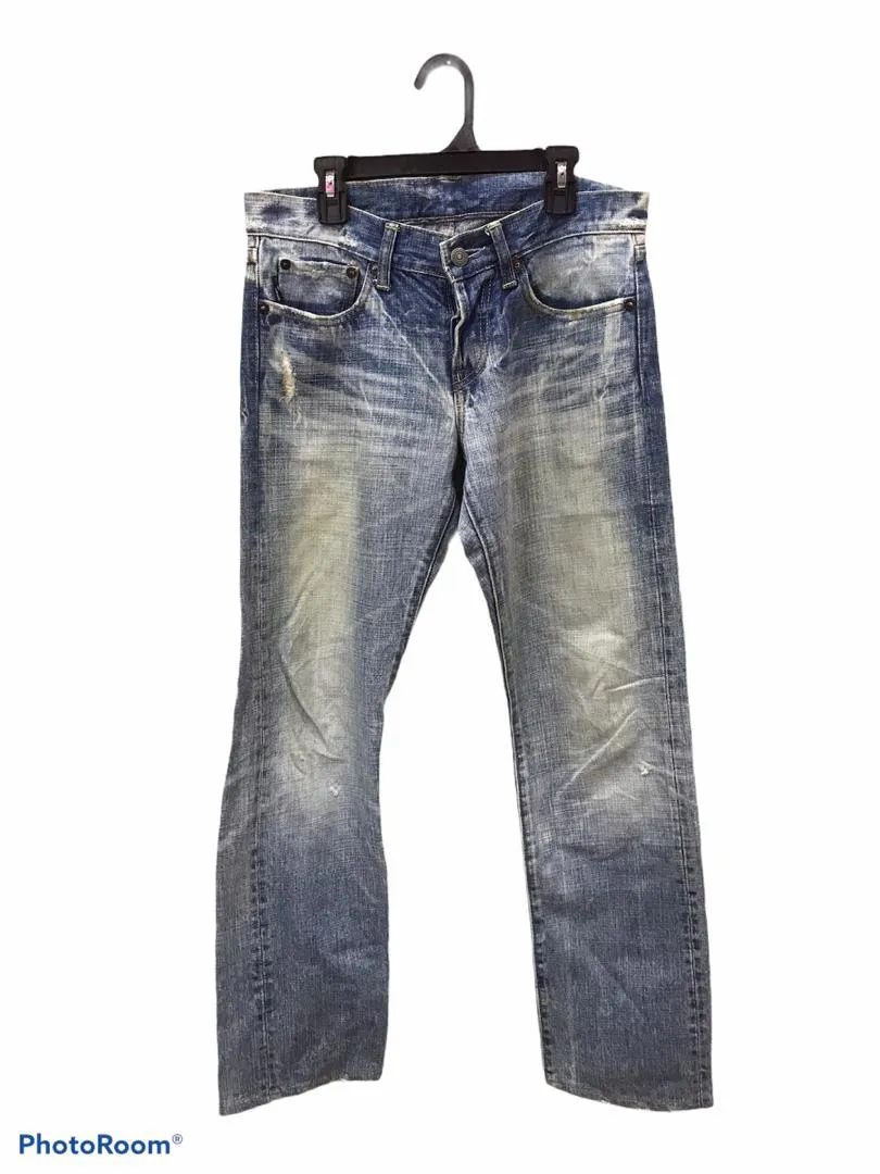Distressed denim ETERNAL made in Japan